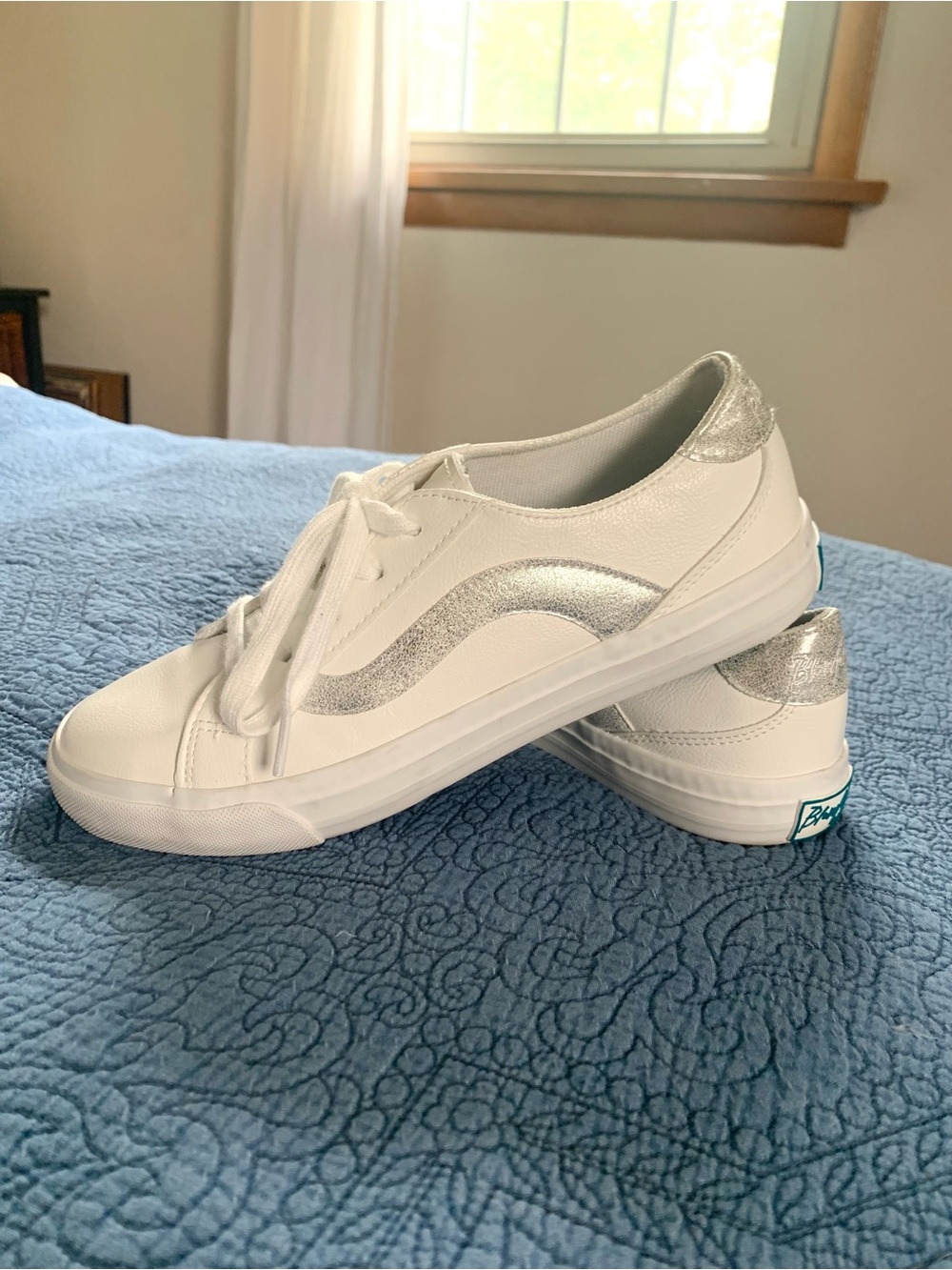 Blowfish Malibu White Sneakers. Women’s size 8.5
